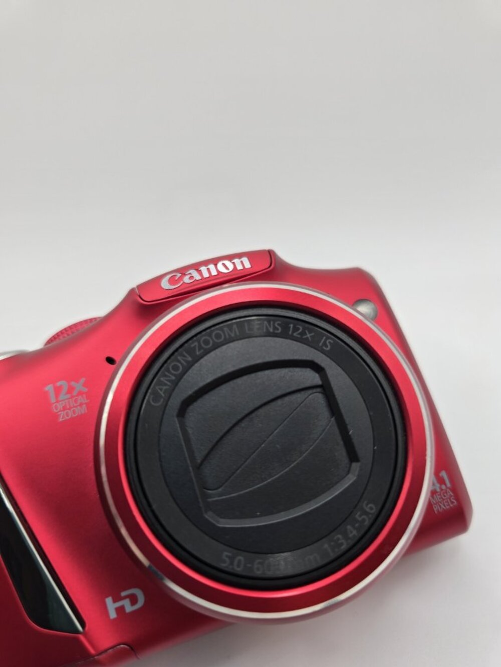 Canon PowerShot SX150 IS 14.1MP Digital Camera Red w/12x Zoom Bundle Tested - Picture 9 of 12